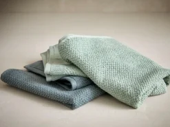 Grüne Erde Handtuch Perlfang, , 50 x 100 cm, 100 % Baumwolle, GOTS