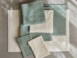 Grüne Erde Handtuch Perlfang, , 50 x 100 cm, 100 % Baumwolle, GOTS