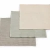 Grüne Erde Haushaltstücher, 3er-Set, schilf, 35 x 35 cm, 100 % Baumwolle, Waffelpiquet, GOTS