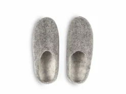 Grüne Erde Hausschuh Amale, , Größe 38/39, 100 % Schurwolle (Schaf) mit pflanzlich gegerbter Ledersohle