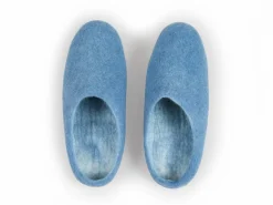 Grüne Erde Hausschuh Amale, , Größe 38/39, 100 % Schurwolle (Schaf) mit pflanzlich gegerbter Ledersohle