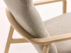 Grüne Erde Hochlehner Ketil inkl. Nackenkissen, Wollstoff Tano Natur (79),