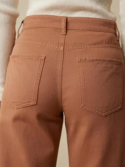 Grüne Erde Hose-7/8, 100 % Bio-Baumwolle, 25 kupfer, 32, GOTS