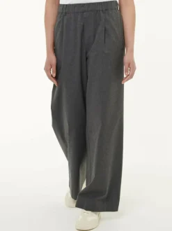 Grüne Erde Hose aus Bio-Baumwolle, 02 anthrazit melange, 36, GOTS