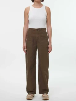 Grüne Erde Hose aus Bio-Baumwolle, , 38, GOTS