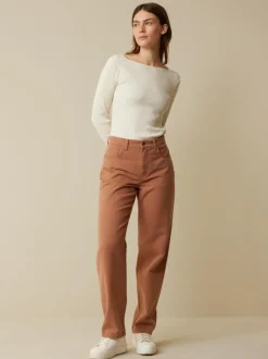 Grüne Erde Hose aus Bio-Baumwolle, , 34, GOTS