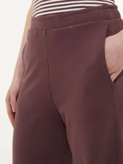 Grüne Erde Hose aus Bio-Baumwolle, 03 merlot, 40, GOTS