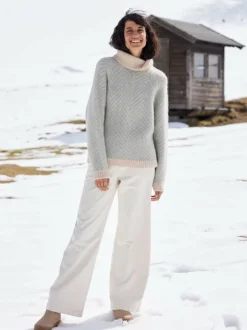 Grüne Erde Hose aus Bio-Baumwolle, 13 natur, 38, GOTS