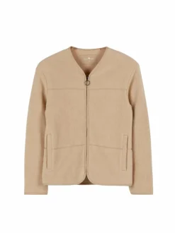 Grüne Erde Jacke aus Bio-Baumwolle, 57 caramel, S, GOTS