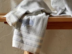 Kinder Grüne Erde Kinder-Handtuch Wal, , 50 x 100 cm, 100 % Baumwolle, GOTS