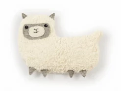 Grüne Erde Kirschkern-Wärmekissen, Anouk das Alpaka, ca. 30 cm, Überzug: 100 % Baumwolle, Baumwolle kbA, Füllung: 100 % Kirschkerne