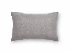 Grüne Erde Kissenüberzug ALMIN, taupe, 80 x 80 cm, 100 % Baumwolle, Edelflanell, GOTS