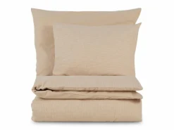 Grüne Erde Kissenüberzug LUCA, sandmelange, 40 x 60 cm, 100 % Baumwolle, Edelflanell, GOTS