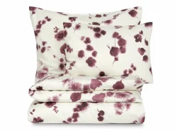 Grüne Erde Kissenüberzug TATIANA, pflaume, 40 x 60 cm, 100 % Baumwolle, Satin, GOTS