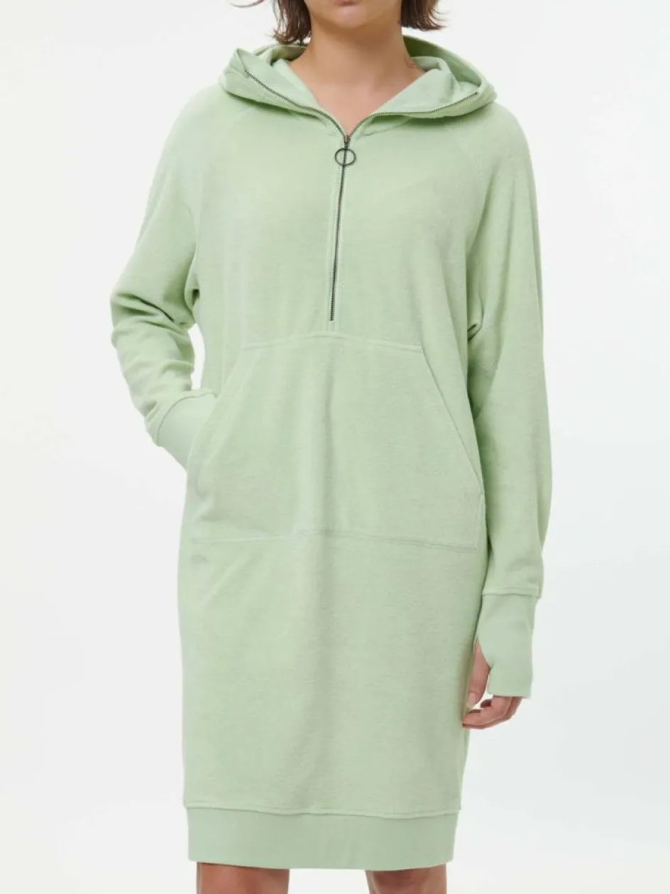 Grüne Erde Kleid aus Bio-Baumwolle, 44 pastellgrün, S, GOTS