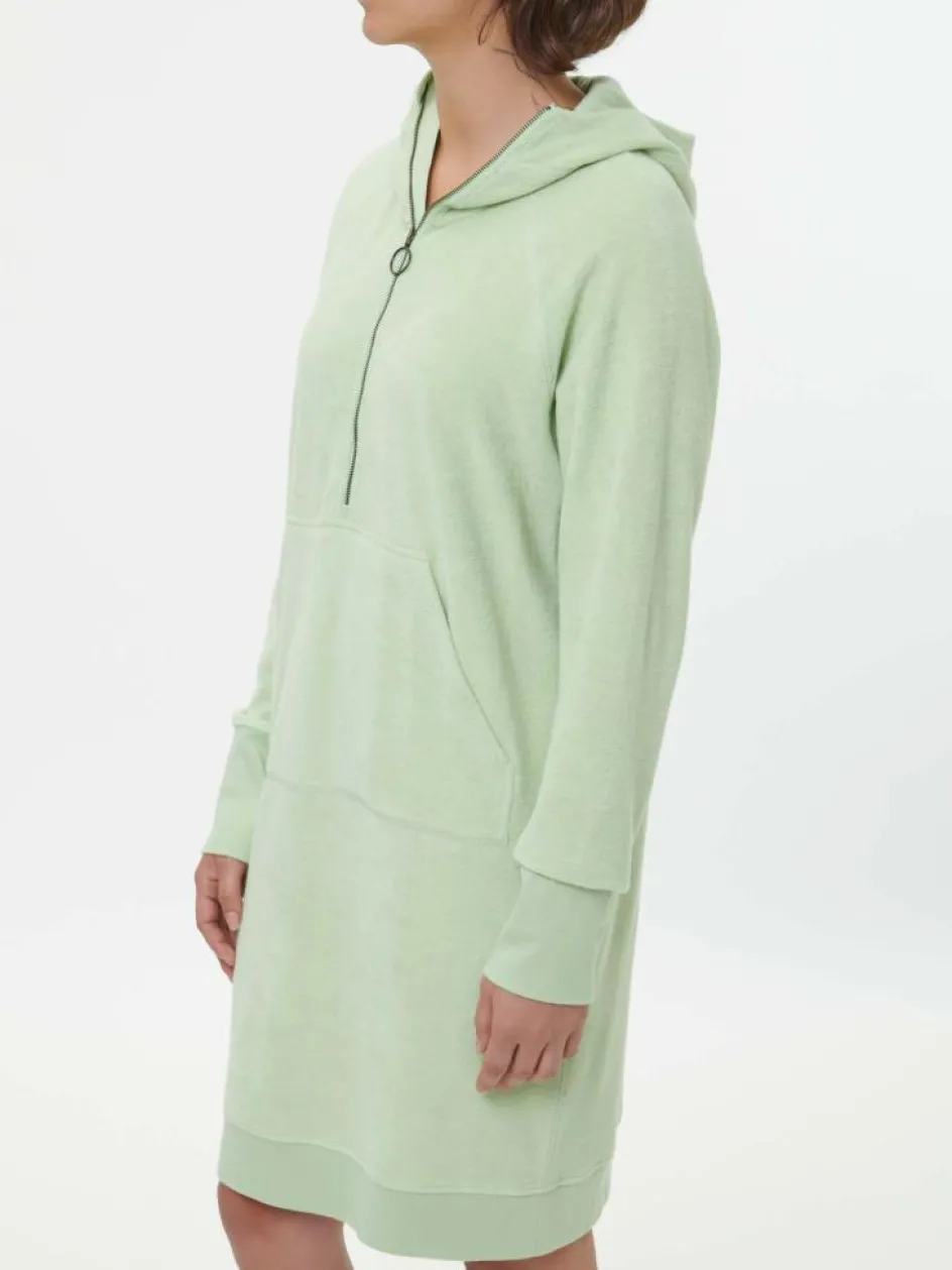 Grüne Erde Kleid aus Bio-Baumwolle, 44 pastellgrün, S, GOTS