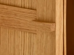 Grüne Erde Kleiderschrank Tenso, 3-türig, Holz,