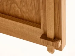 Grüne Erde Kleiderschrank Tenso, 3-türig, Holz,