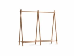 Grüne Erde Kleiderständer Jukai Pur, mit Anbauelement,