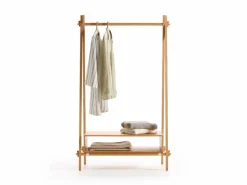 Grüne Erde Kleiderständer Jukai Pur, mit Box,