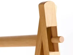 Grüne Erde Kleiderständer Jukai Pur, mit Anbauelement und Box,