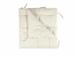 Grüne Erde Kombidecke Baumwolle Pur und Schafschurwolle, 215 g/m2 + 400 g/m2, 140 x 200 cm, GOTS, NATURTEXTIL BEST