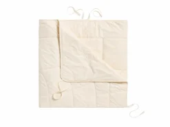 Grüne Erde Kombidecke Leinen/Baumwolle und Baumwolle Pur, 150 g/m2 + 380 g/m2, 140 x 200 cm, GOTS, NATURTEXTIL-BEST