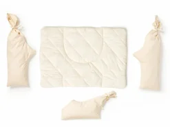 Grüne Erde Komfortkissen Ergo "das Pflegeleichte", gefüllt mit Naturlatex, 40 x 60 cm, GOTS, NATURTEXTIL BEST