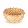 Grüne Erde Korb aus Maisblättern, H 8 cm ø 18 cm