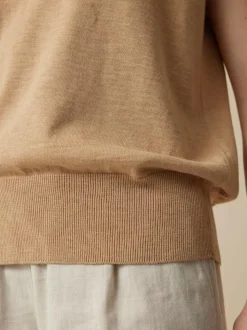 Grüne Erde Kurzarmpullover aus Bio-Baumwolle, , L, GOTS