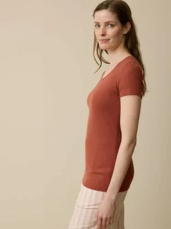 Grüne Erde Kurzarmshirt aus Bio Wolle, , XL