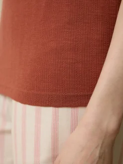 Grüne Erde Kurzarmshirt aus Bio Wolle, , XL