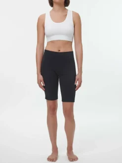 Grüne Erde kurze Leggings aus Bio Baumwolle, , 38, GOTS