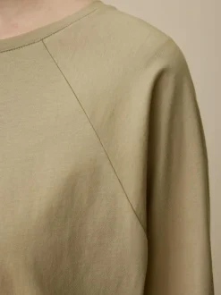 Grüne Erde Langarmshirt aus Bio Baumwolle, , S, GOTS