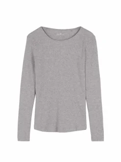 Grüne Erde Langarmshirt aus Bio Baumwolle/Wolle, , 38, GOTS