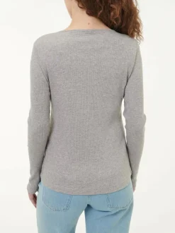 Grüne Erde Langarmshirt aus Bio Baumwolle/Wolle, , 38, GOTS