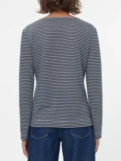 Grüne Erde Langarmshirt aus Bio Leinen/Baumwolle, , 38, GOTS