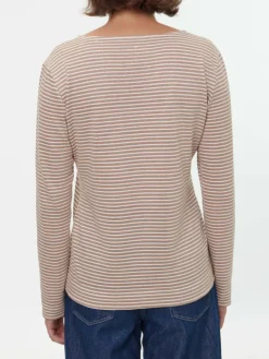 Grüne Erde Langarmshirt aus Bio Leinen/Baumwolle, , 38, GOTS