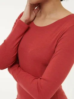 Grüne Erde Langarmshirt aus Bio Wolle, , S, GOTS