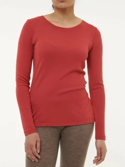 Grüne Erde Langarmshirt aus Bio Wolle, , S, GOTS