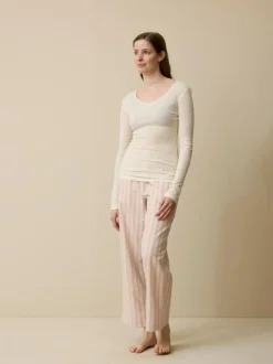 Grüne Erde Langarmshirt aus Bio Wolle, , L, GOTS