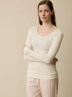 Grüne Erde Langarmshirt aus Bio Wolle, , L, GOTS