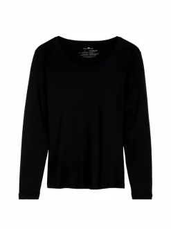 Grüne Erde Langarmshirt aus Bio-Baumwolle, , 38, GOTS