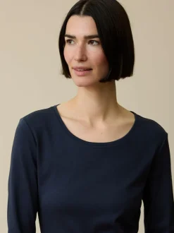 Grüne Erde Langarmshirt aus Bio-Baumwolle, , 38, GOTS