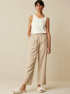 Grüne Erde Lange Schlafhose aus Bio-Baumwolle, , XS, GOTS