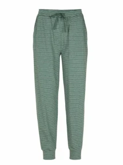Grüne Erde Lange Schlafhose aus Bio-Baumwolle, , S, GOTS