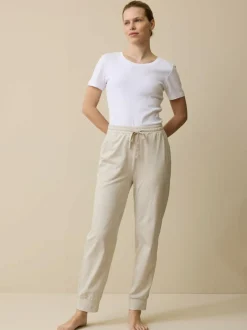 Grüne Erde Lange Schlafhose aus Bio-Baumwolle, , S, GOTS