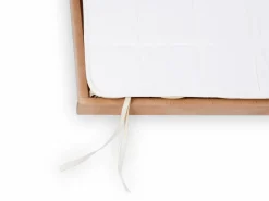 Grüne Erde Lattenrostauflage, 90 x 190 cm, 60 % Baumwolle, 40 % Nesselfaser, 250 g/m2, VEGAN