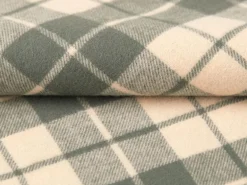 Grüne Erde Meterware Edelflanell SANDRO, zeder, 100 % Baumwolle, Breite 160 cm, 170 g/m2, GOTS, *