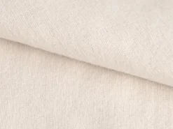 Grüne Erde Meterware Flanell ILVA, sand, 100 % Baumwolle, Breite 160 cm, 170 g/m2, GOTS, *
